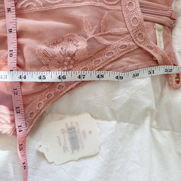 Altar’d State Blush Halter Maxi Dress NWT Size Small - Picture 7 of 7